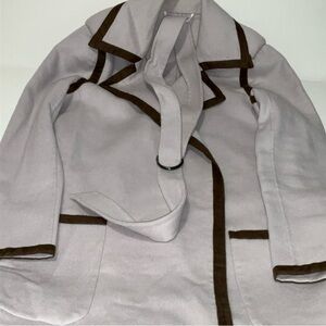 Coat 30% Cashmere And 70% Virgin Wool/ Look Like Max Mara Style But No Brand It